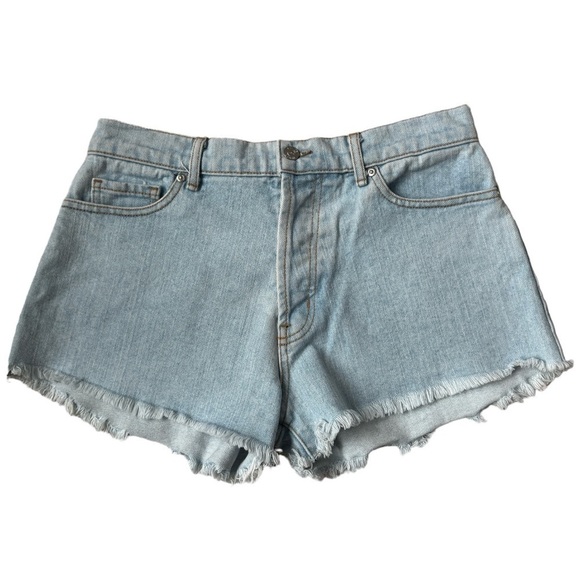 Revice Light Wash Cut Off Denim Shorts, Size 29 - Picture 1 of 8